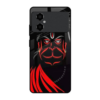 Lord Hanuman Poco M4 5G Glass Back Cover Online