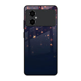 Falling Stars Poco M4 5G Glass Back Cover Online