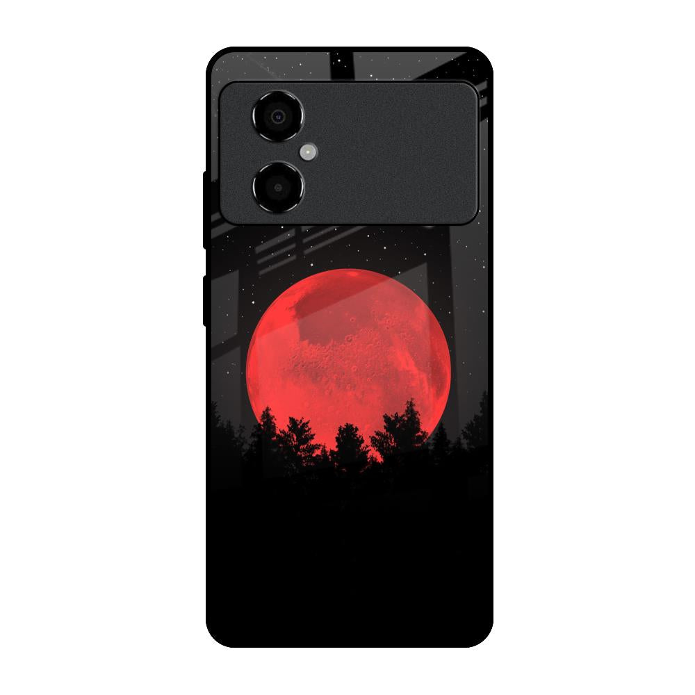 Moonlight Aesthetic Poco M4 5G Glass Back Cover Online