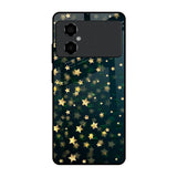 Dazzling Stars Poco M4 5G Glass Back Cover Online
