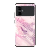 Diamond Pink Gradient Poco M4 5G Glass Back Cover Online
