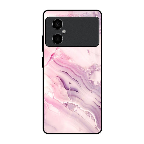 Diamond Pink Gradient Poco M4 5G Glass Back Cover Online