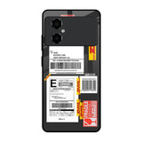 Cool Barcode Label Poco M4 5G Glass Back Cover Online