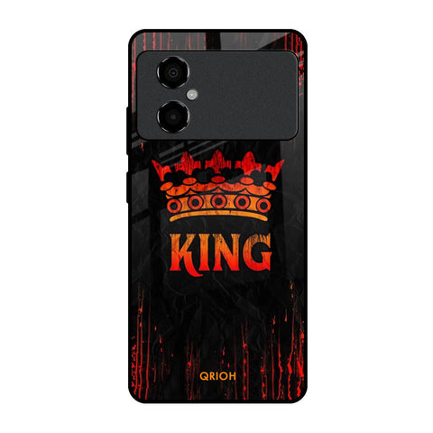Royal King Poco M4 5G Glass Back Cover Online