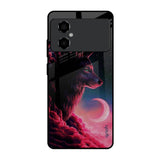 Moon Wolf Poco M4 5G Glass Back Cover Online