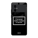 Dope In Life Poco M4 5G Glass Back Cover Online