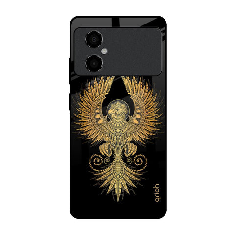 Mythical Phoenix Art Poco M4 5G Glass Back Cover Online
