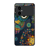 Owl Art Poco M4 5G Glass Back Cover Online