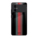 Vertical Stripes Poco M4 5G Glass Back Cover Online