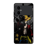 Dark Luffy Poco M4 5G Glass Back Cover Online