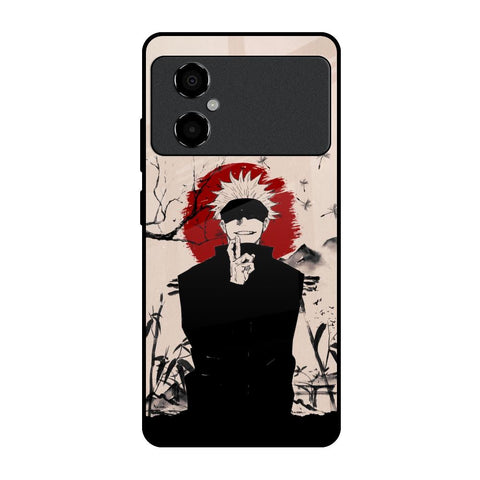 Manga Series Poco M4 5G Glass Back Cover Online