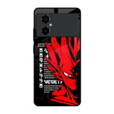 Red Vegeta Poco M4 5G Glass Back Cover Online