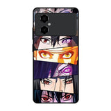Anime Eyes Poco M4 5G Glass Back Cover Online