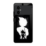 Monochrome Goku Poco M4 5G Glass Back Cover Online