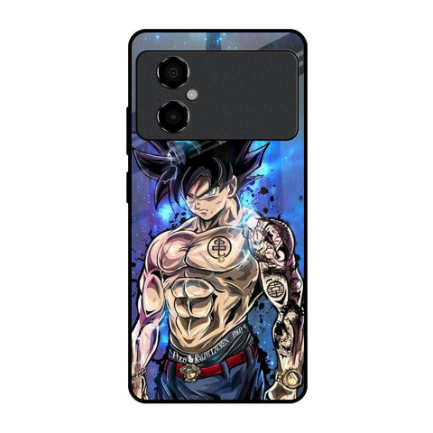 Branded Anime Poco M4 5G Glass Back Cover Online