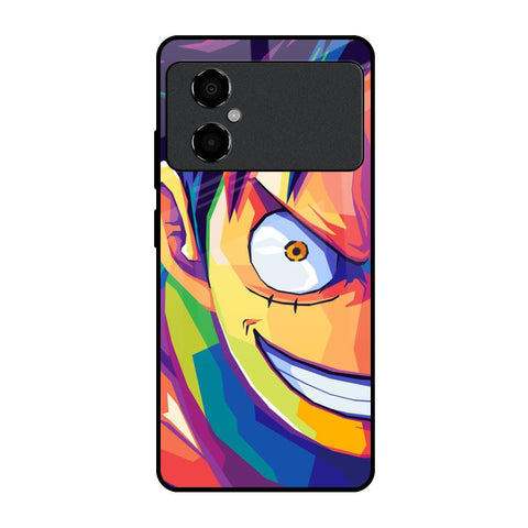 Monkey Wpap Pop Art Poco M4 5G Glass Back Cover Online