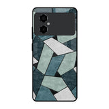 Abstact Tiles Poco M4 5G Glass Back Cover Online