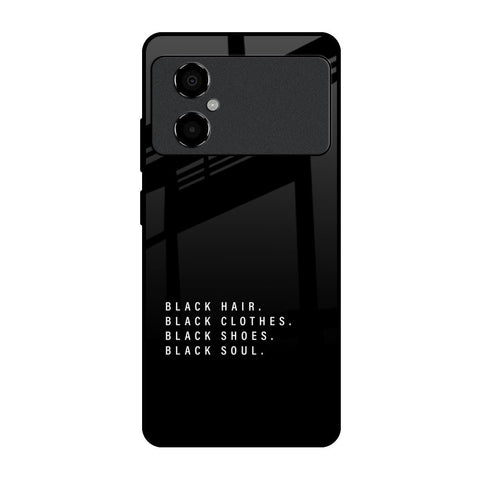 Black Soul Poco M4 5G Glass Back Cover Online