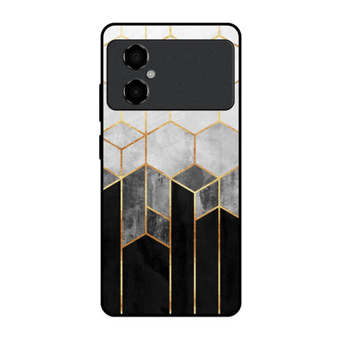 Tricolor Pattern Poco M4 5G Glass Back Cover Online