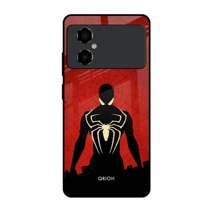 Mighty Superhero Poco M4 5G Glass Back Cover Online
