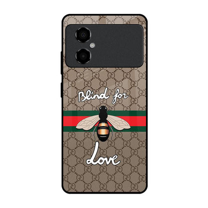 Blind For Love Poco M4 5G Glass Back Cover Online