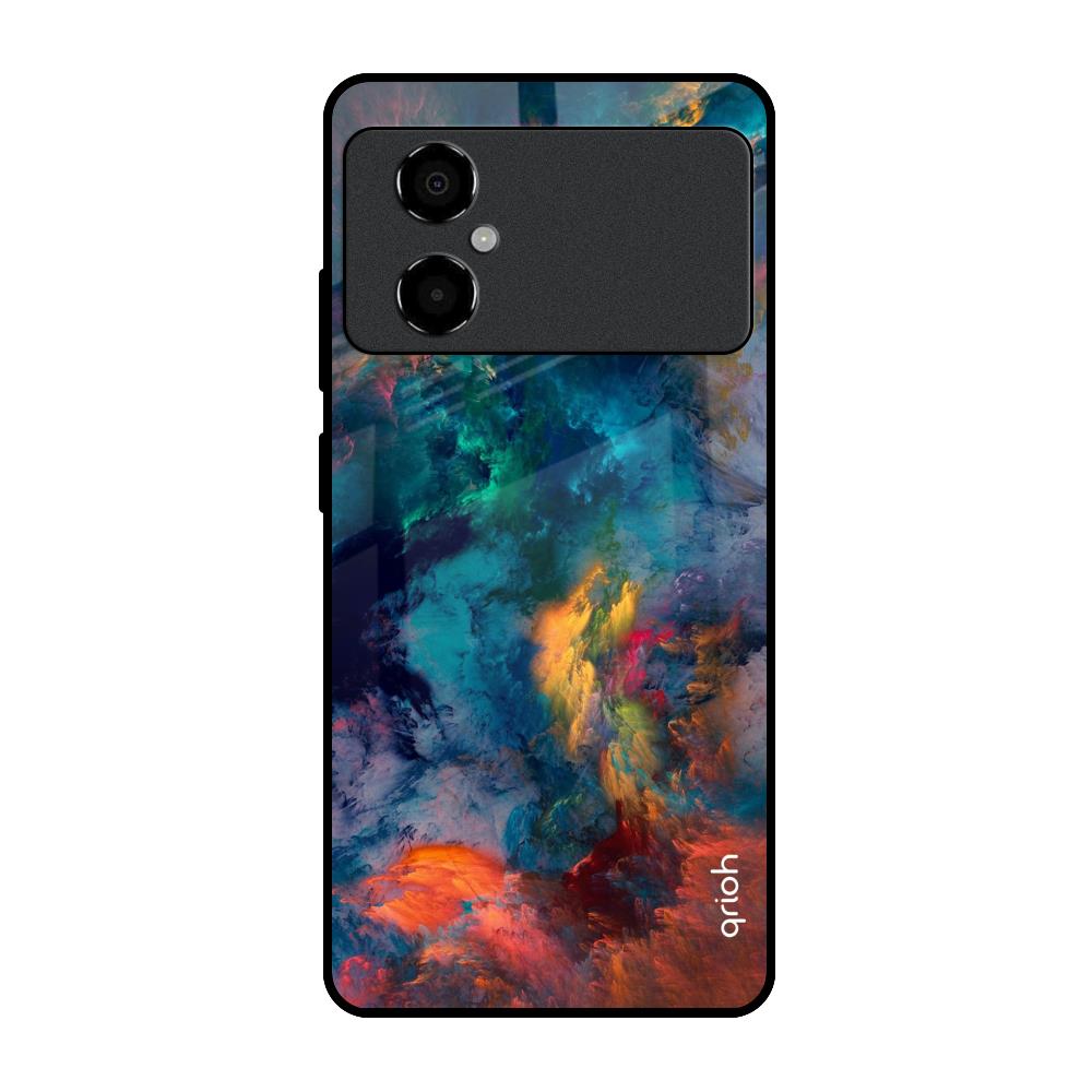 Cloudburst Poco M4 5G Glass Back Cover Online