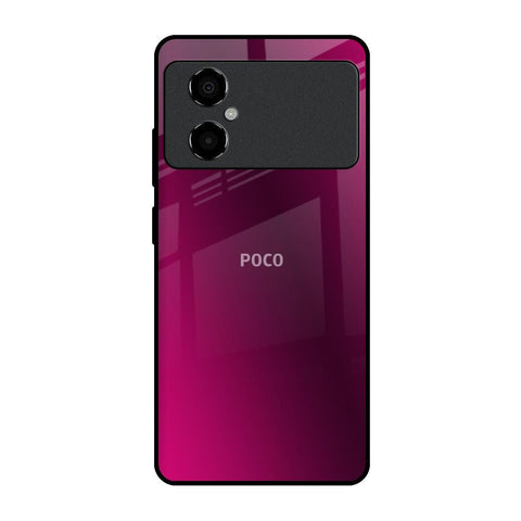 Pink Burst Poco M4 5G Glass Back Cover Online