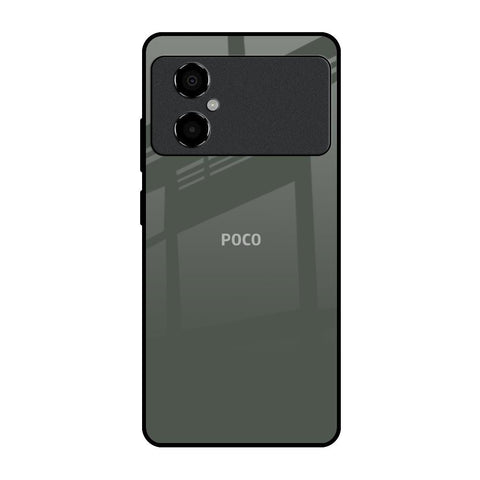 Charcoal Poco M4 5G Glass Back Cover Online