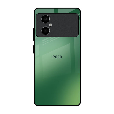 Green Grunge Texture Poco M4 5G Glass Back Cover Online