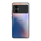 Blue Mauve Gradient Poco M4 5G Glass Back Cover Online