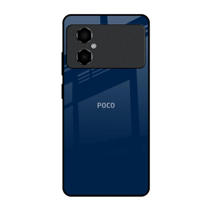 Royal Navy Poco M4 5G Glass Back Cover Online