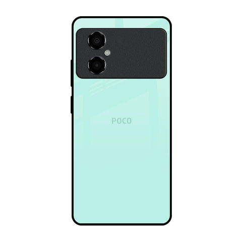 Teal Poco M4 5G Glass Back Cover Online