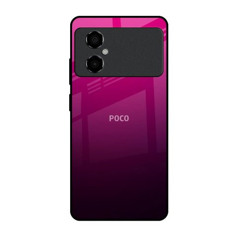 Purple Ombre Pattern Poco M4 5G Glass Back Cover Online