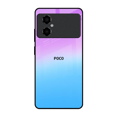 Unicorn Pattern Poco M4 5G Glass Back Cover Online