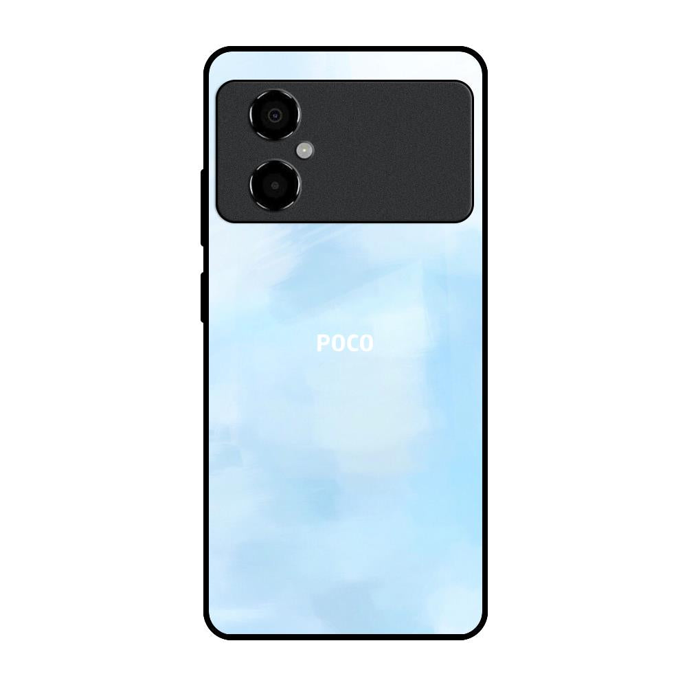 Bright Sky Poco M4 5G Glass Back Cover Online