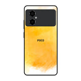 Rustic Orange Poco M4 5G Glass Back Cover Online