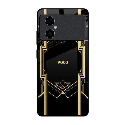 Sacred Logo Poco M4 5G Glass Back Cover Online