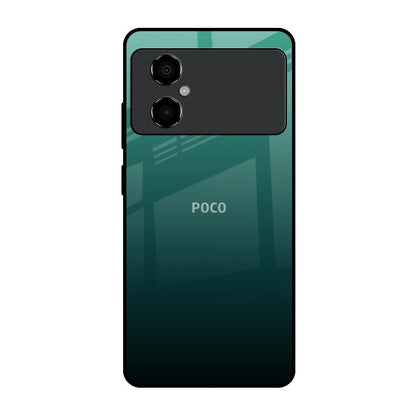 Palm Green Poco M4 5G Glass Back Cover Online