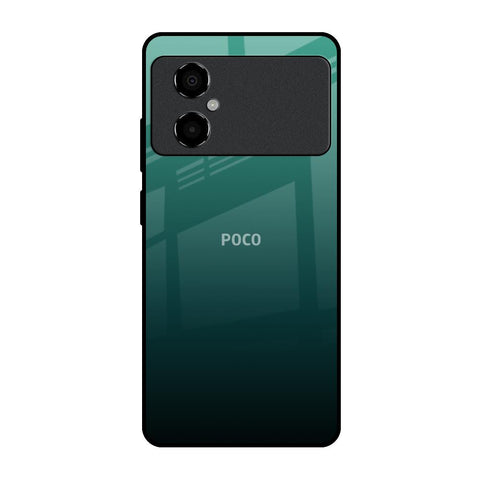 Palm Green Poco M4 5G Glass Back Cover Online