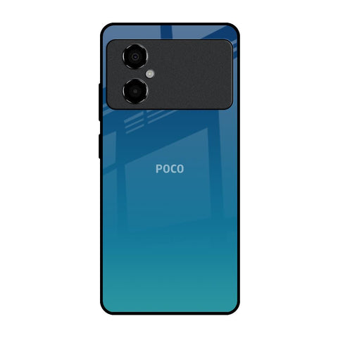 Celestial Blue Poco M4 5G Glass Back Cover Online