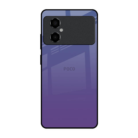 Indigo Pastel Poco M4 5G Glass Back Cover Online