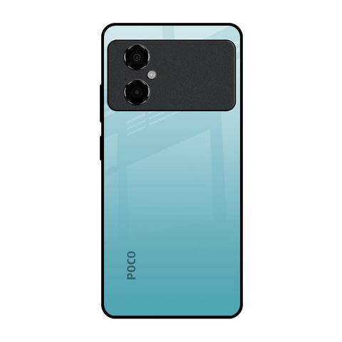 Arctic Blue Poco M4 5G Glass Back Cover Online
