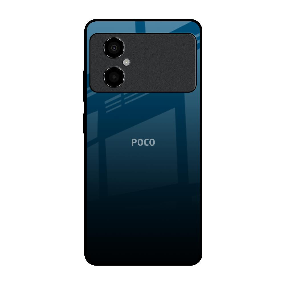 Sailor Blue Poco M4 5G Glass Back Cover Online