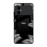 Zealand Fern Design Poco M4 5G Glass Back Cover Online
