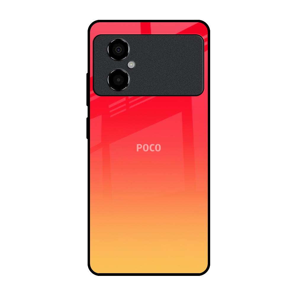Sunbathed Poco M4 5G Glass Back Cover Online