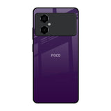 Dark Purple Poco M4 5G Glass Back Cover Online