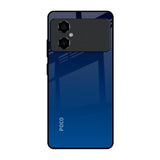 Very Blue Poco M4 5G Glass Back Cover Online