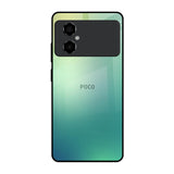 Dusty Green Poco M4 5G Glass Back Cover Online