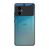 Sea Theme Gradient Poco M4 5G Glass Back Cover Online