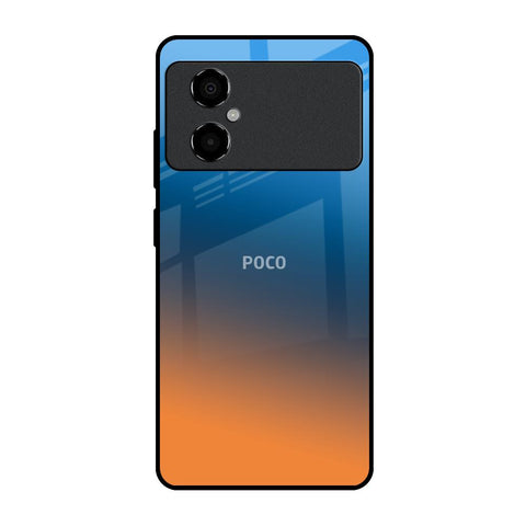 Sunset Of Ocean Poco M4 5G Glass Back Cover Online